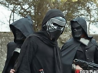 Jedi Knight Adriana Chechik Is Fucked By A Few Guys In Sith Masks