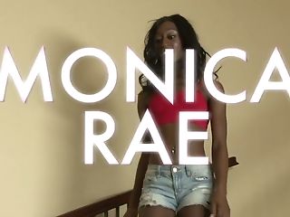 Raunchy Hoe Monica Rae Is Lovin’ Some Steamy Fuck Session On The Stairs