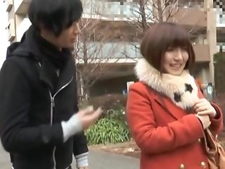 Pretty Japanese First-timer Squeals While Getting Fucked By A Stranger